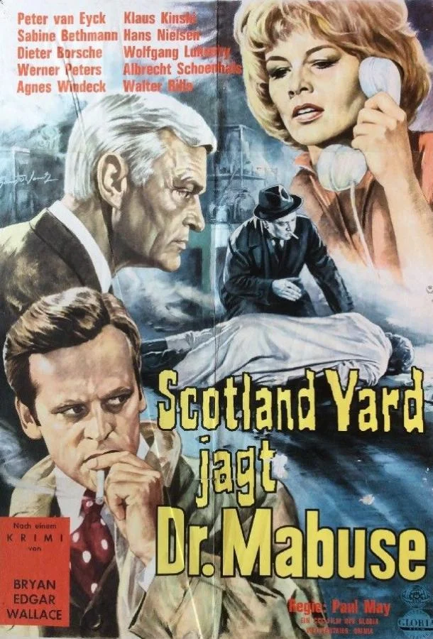 Скотланд Ярд против доктора Мабузе (1963) смотреть онлайн