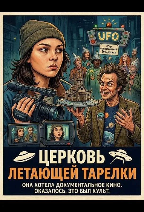 Церковь летающей тарелки (2025) смотреть онлайн